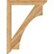 Ekena Millwork Westlake Slat Rough Sawn Bracket, Western Red Cedar, 4"W x 36"D x 48"H BKT04X36X48WTL06RWR - alternate 3